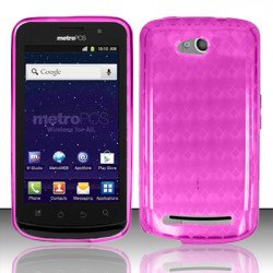 TPU Gel Case for Coolpad Quattro 4G / 5860E (Hotpink)